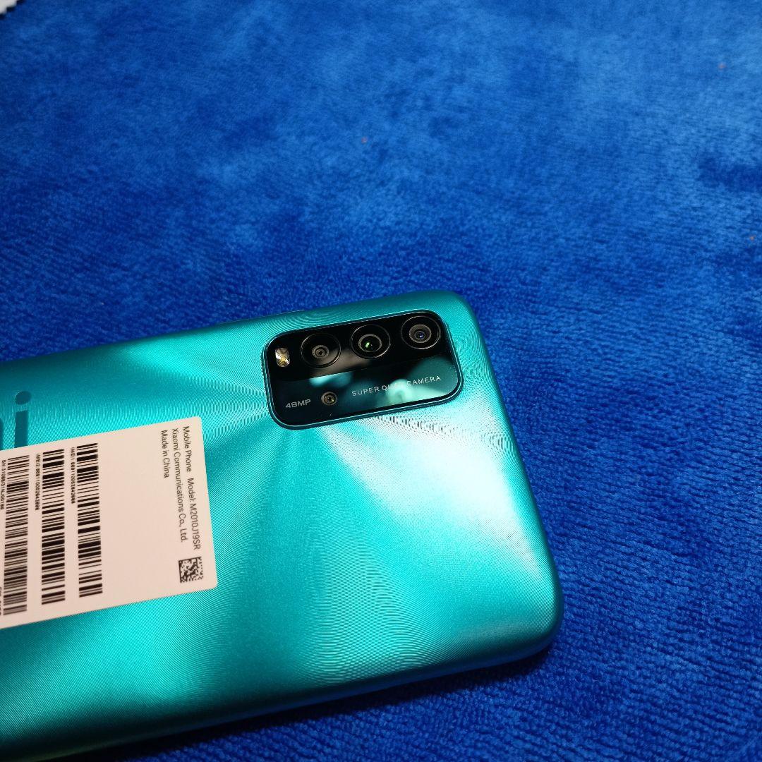 スマートフォン本体 Redmi 9T 6000mAh Ocean Green