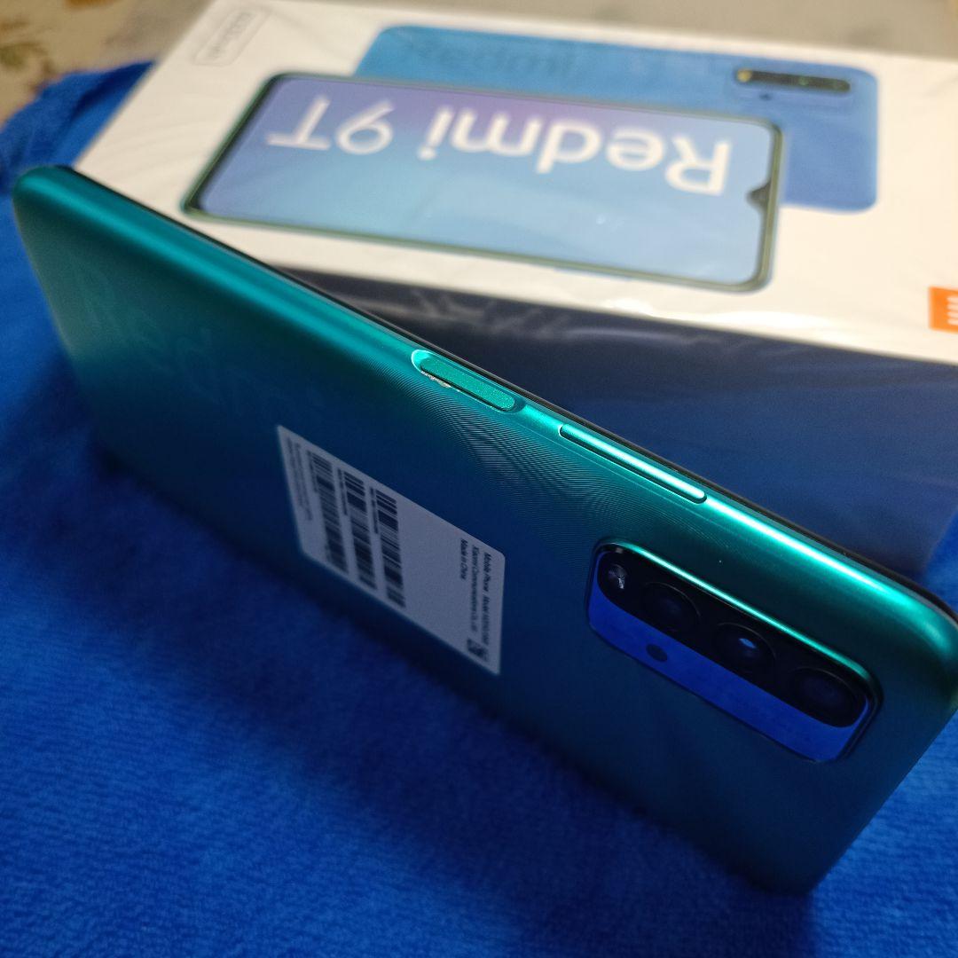 スマートフォン本体 Redmi 9T 6000mAh Ocean Green