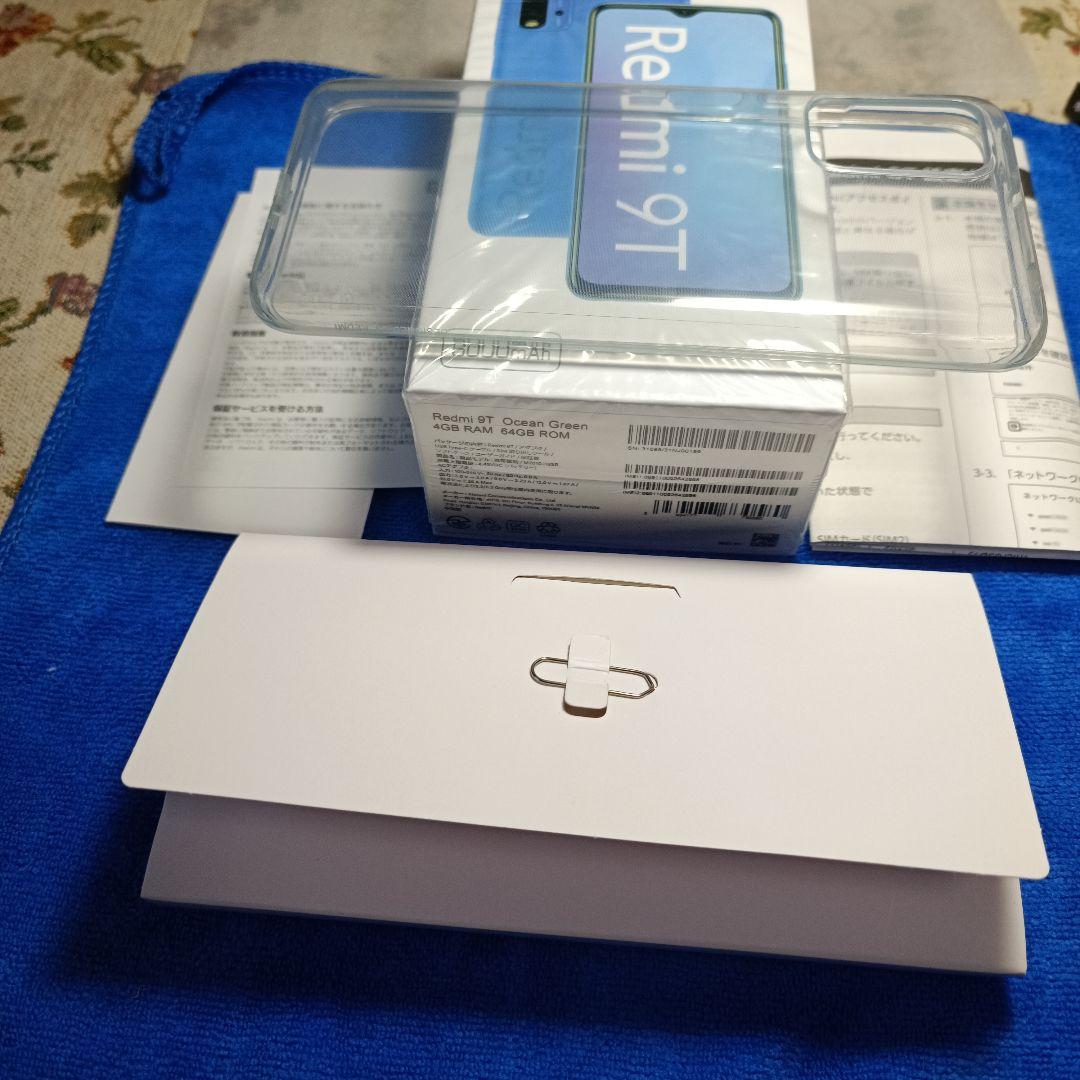 スマートフォン本体 Redmi 9T 6000mAh Ocean Green
