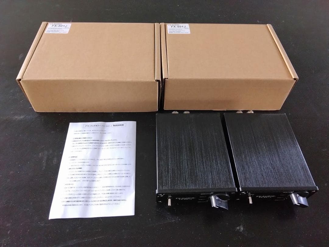 FX-５０１J　モノラルアンプ　２個セット