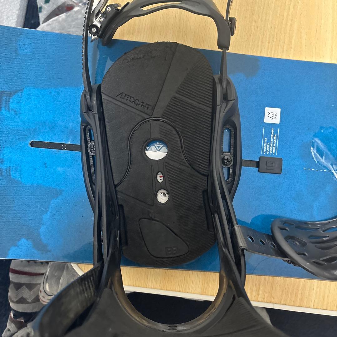BURTON スノーボードprocess flyingV バイン2点