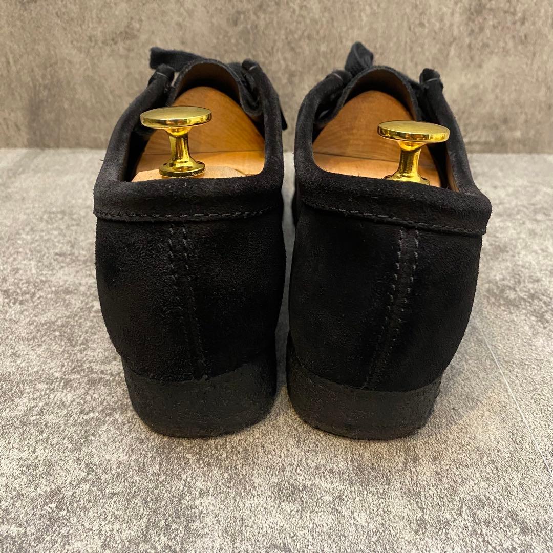 クラークス Clarks ワラビー【24.5】ブラック スエード