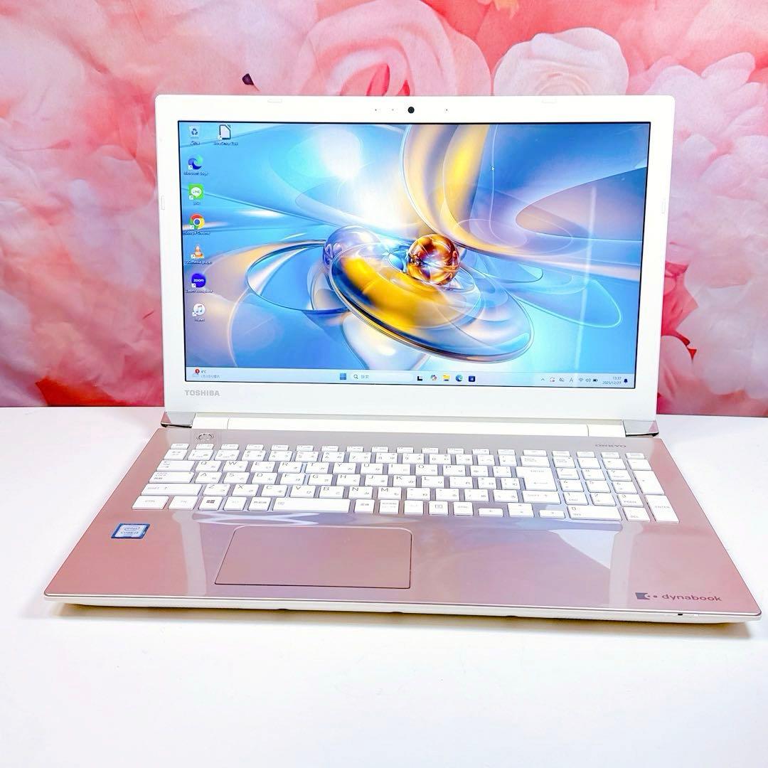 美品✨ windows11✨新品爆速SSD✨ノートパソコン✨オフィス カメラ