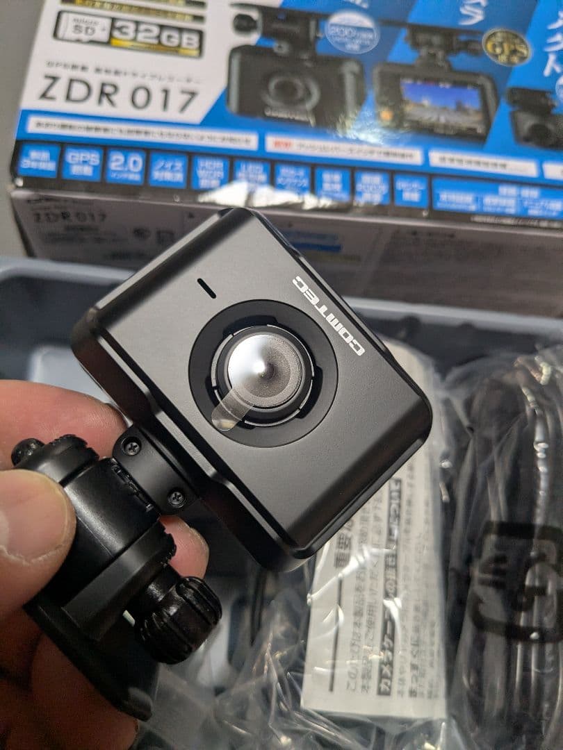 未使用 COMTEC ZDR017 ドライブレコーダー