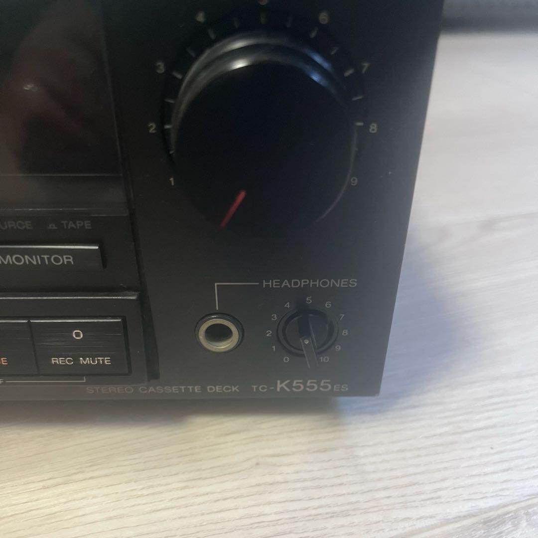 SONY カセットデッキTC-K555ES