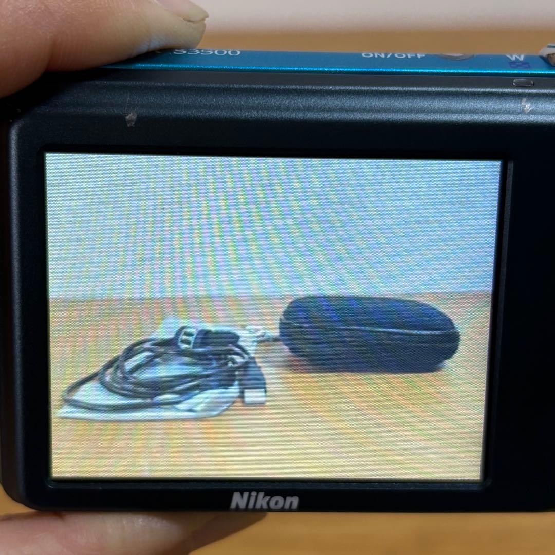 Nikon COOLPIX S3500 オリエンタルブルー　デジタルカメラ