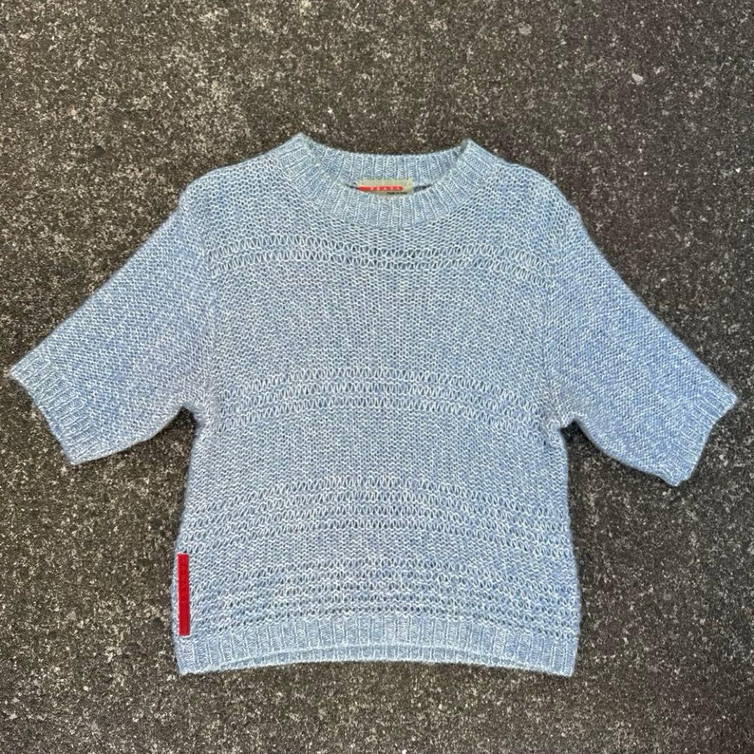 トップス 00s PRADA SPORTS archive knit