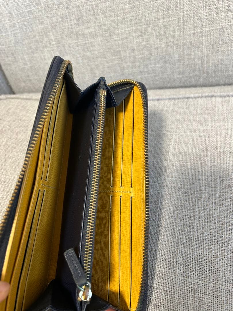 ダンヒル　ラウンドファスナー 長財布