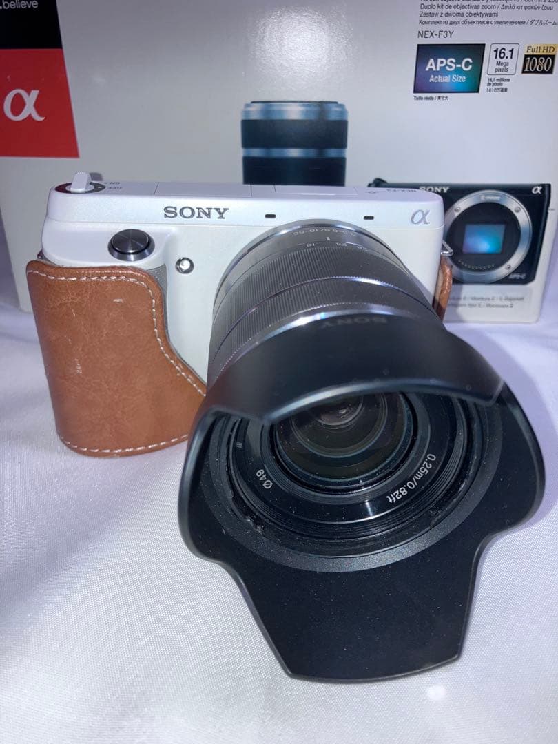 k*迎様 【処分価格】SONY NEX-F3 ダブルズームレンズキット
