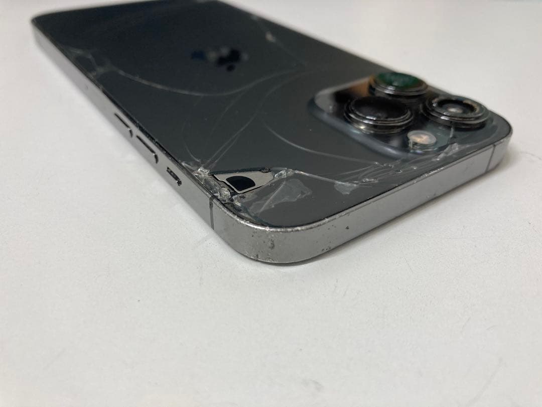 iPhone 13 pro max 128GB グラファイト　ジャンク　N239