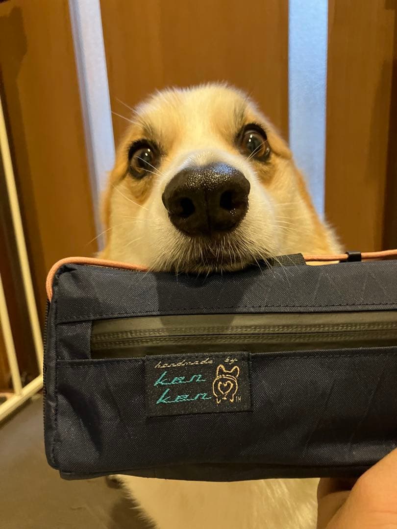 犬2022ハンドメイドフレームバッグ