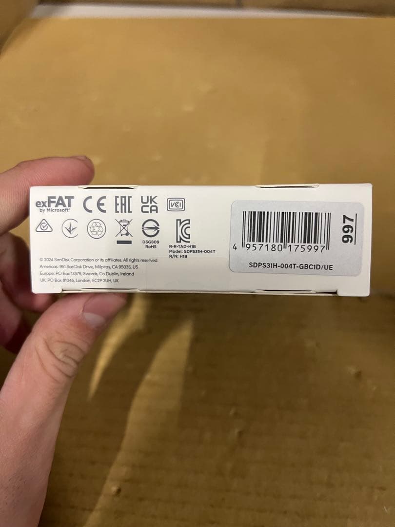 SANDISK professional PROーG40 SSD