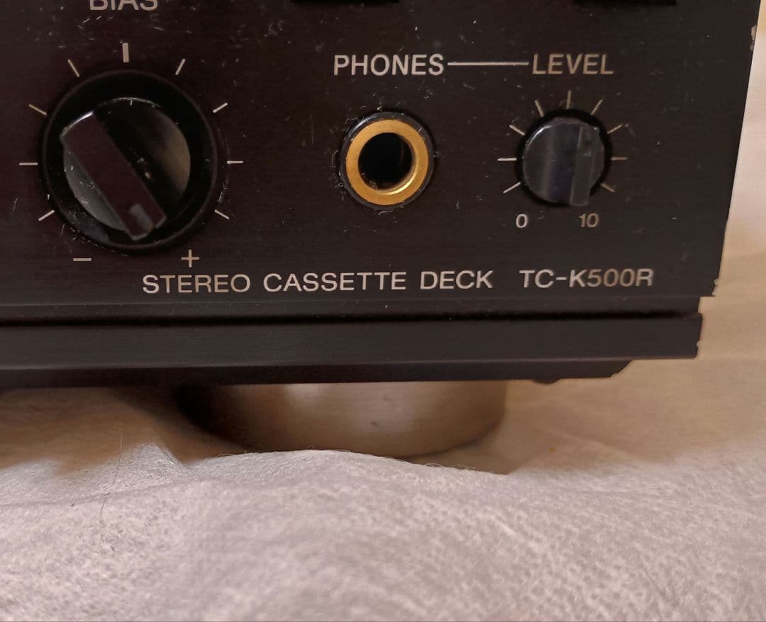 SONY TC-K500R カセットデッキ 再生確認済 HX Pro