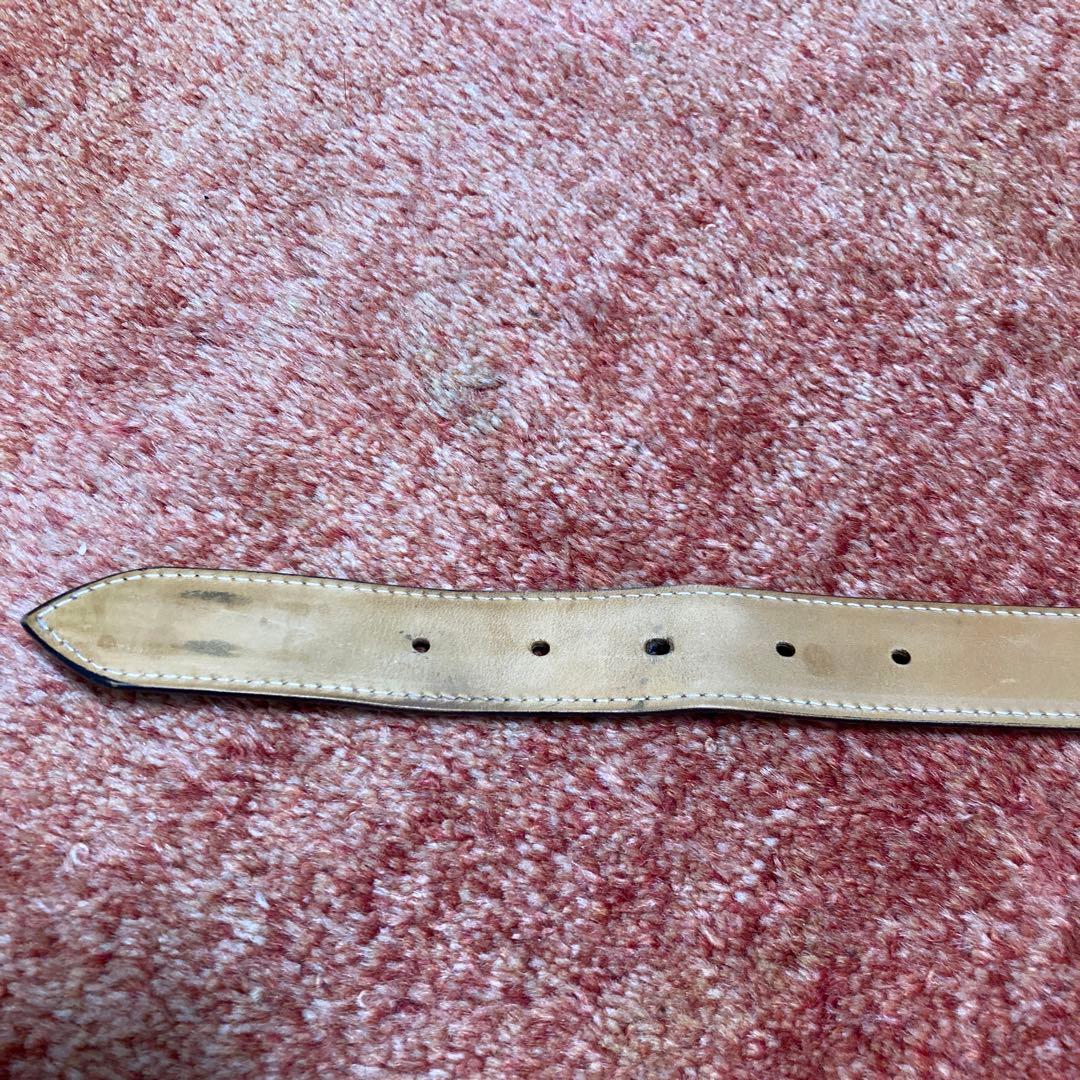 ホワイトハウスコックス フレンチカーフベルトB.1859 ブラック