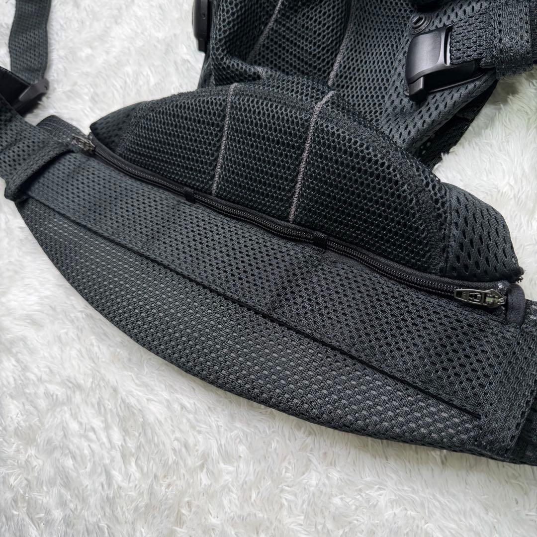 美品 ベビービョルン 抱っこ紐 ハーモニー メッシュ ブラック