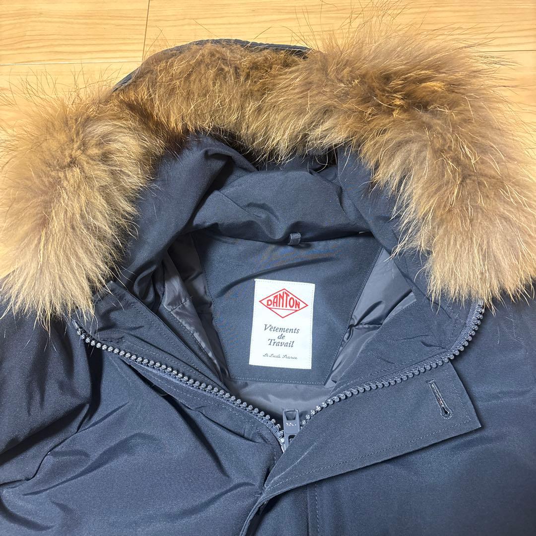 Danton ダウンジャケット　フード付き