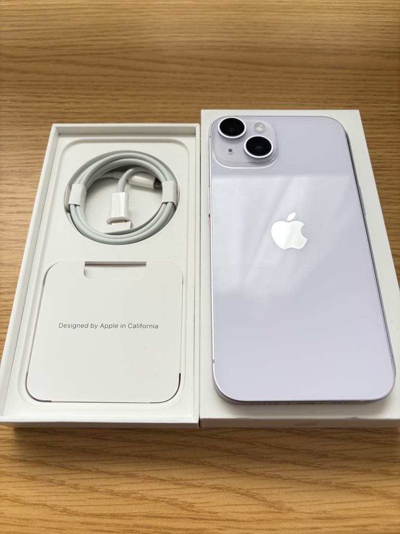 iPhone 14 256Gパープル 本体