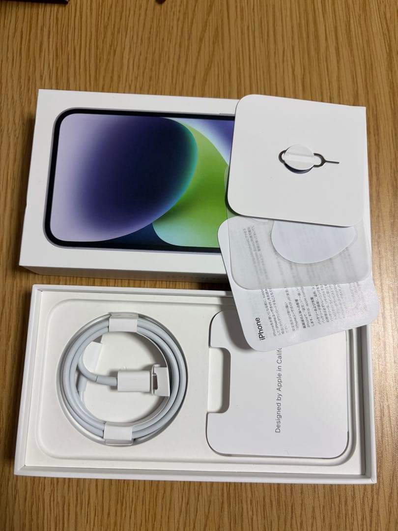 iPhone 14 256Gパープル 本体