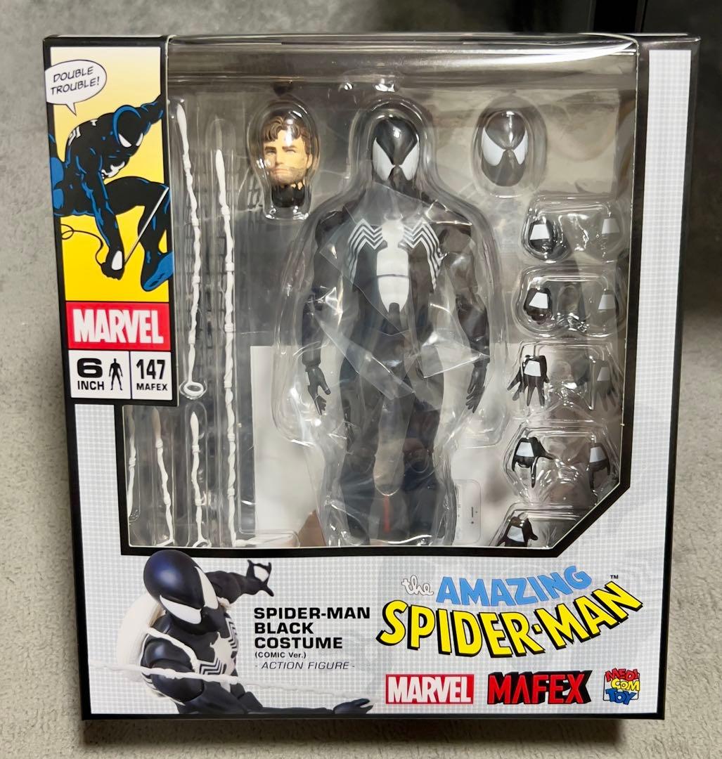 MAFEX スパイダーマン ブラック コスチューム COMIC Ver. 147