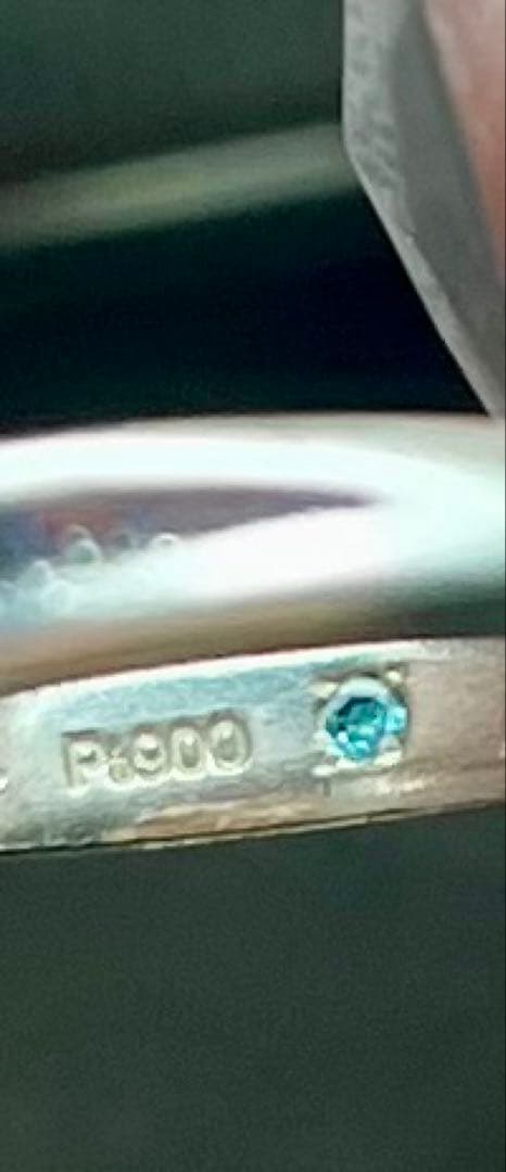 pt900 指輪　ダイヤモンド