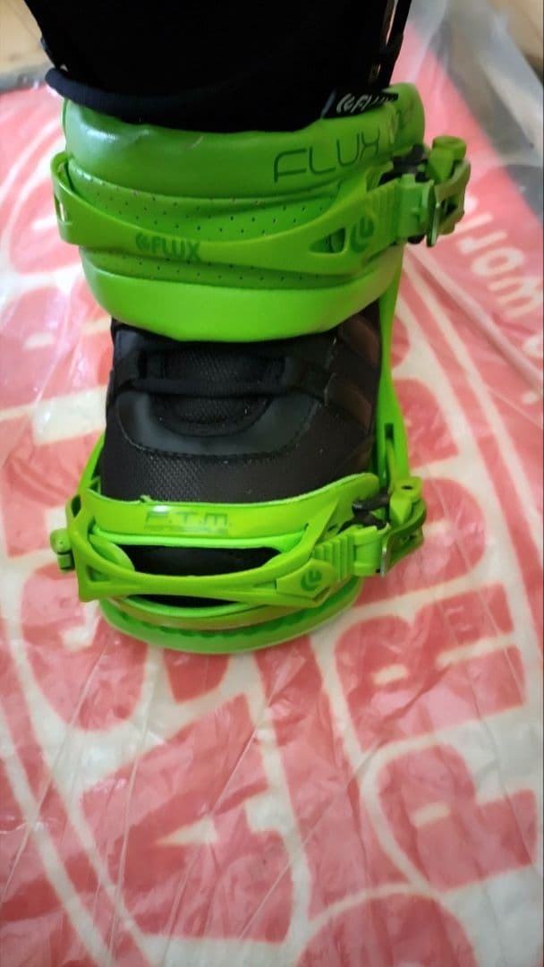 FLUX F.T.M. ビンディング サイズL グリーン バインディング