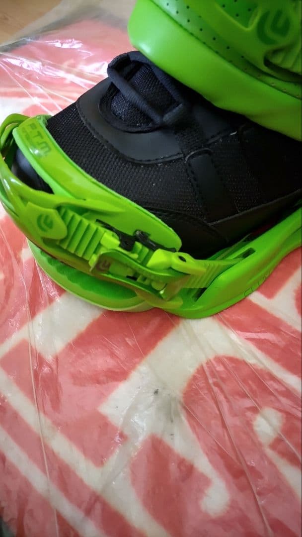 FLUX F.T.M. ビンディング サイズL グリーン バインディング