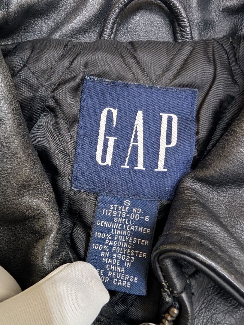 90s~00s OLD GAP レザージャケット