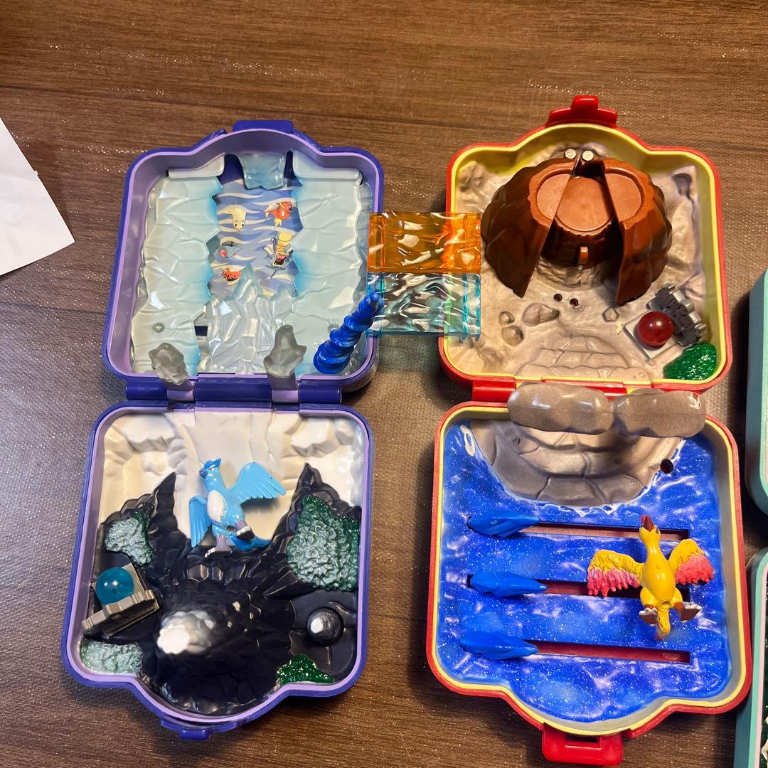 ちびポケハウス　フリーザー　ファイヤー　ピッピ　こだっく　ポケモン