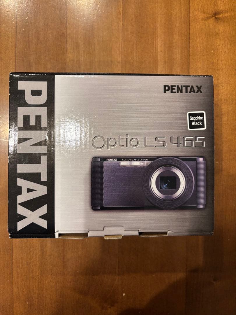 デジカメ　PENTAX Optio LS465 サファイアブラック