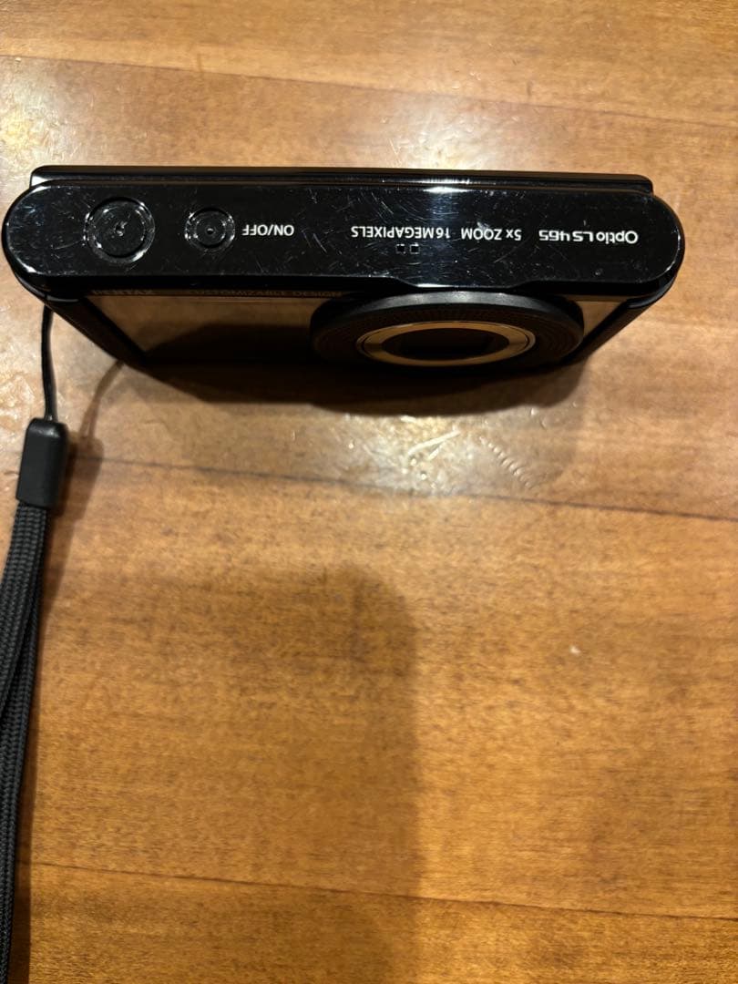 デジカメ　PENTAX Optio LS465 サファイアブラック