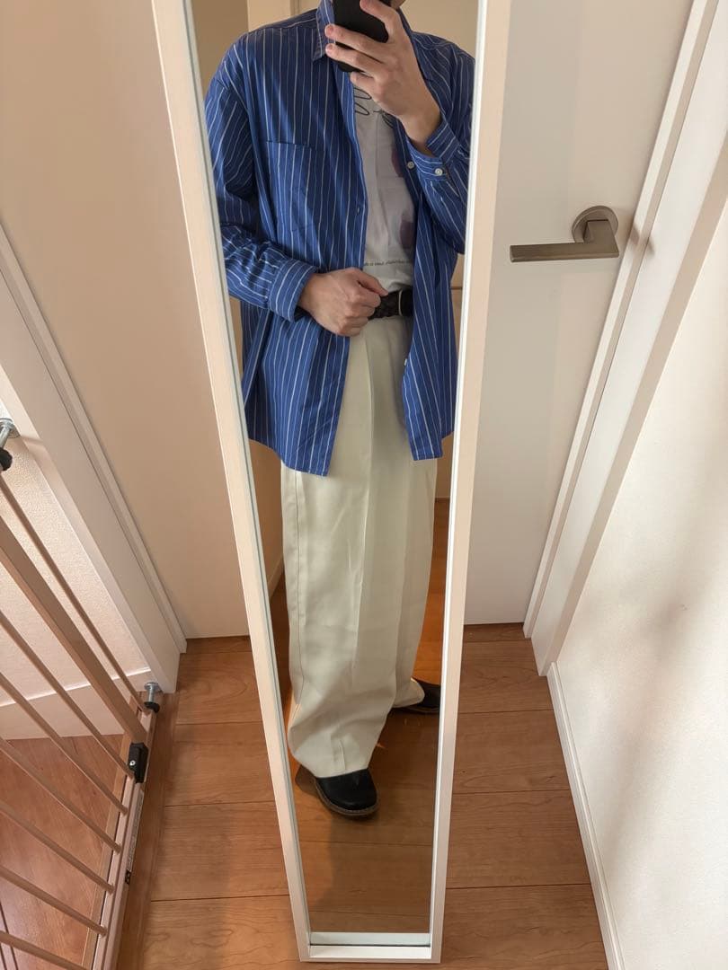 見える福袋　メンズ10点セット　wym ナノユニバース　ヘインズ　レイジブルー