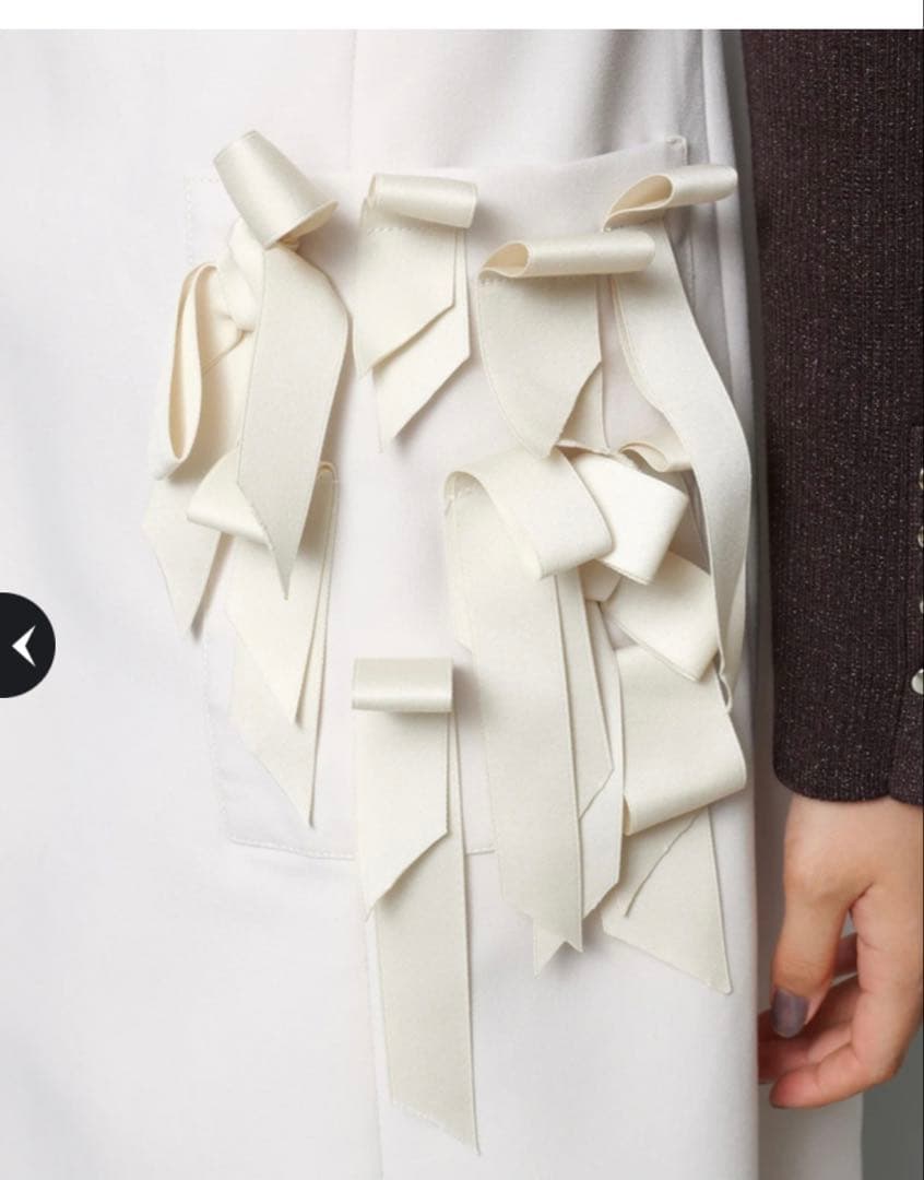 Arpege story ホワイトワンピース