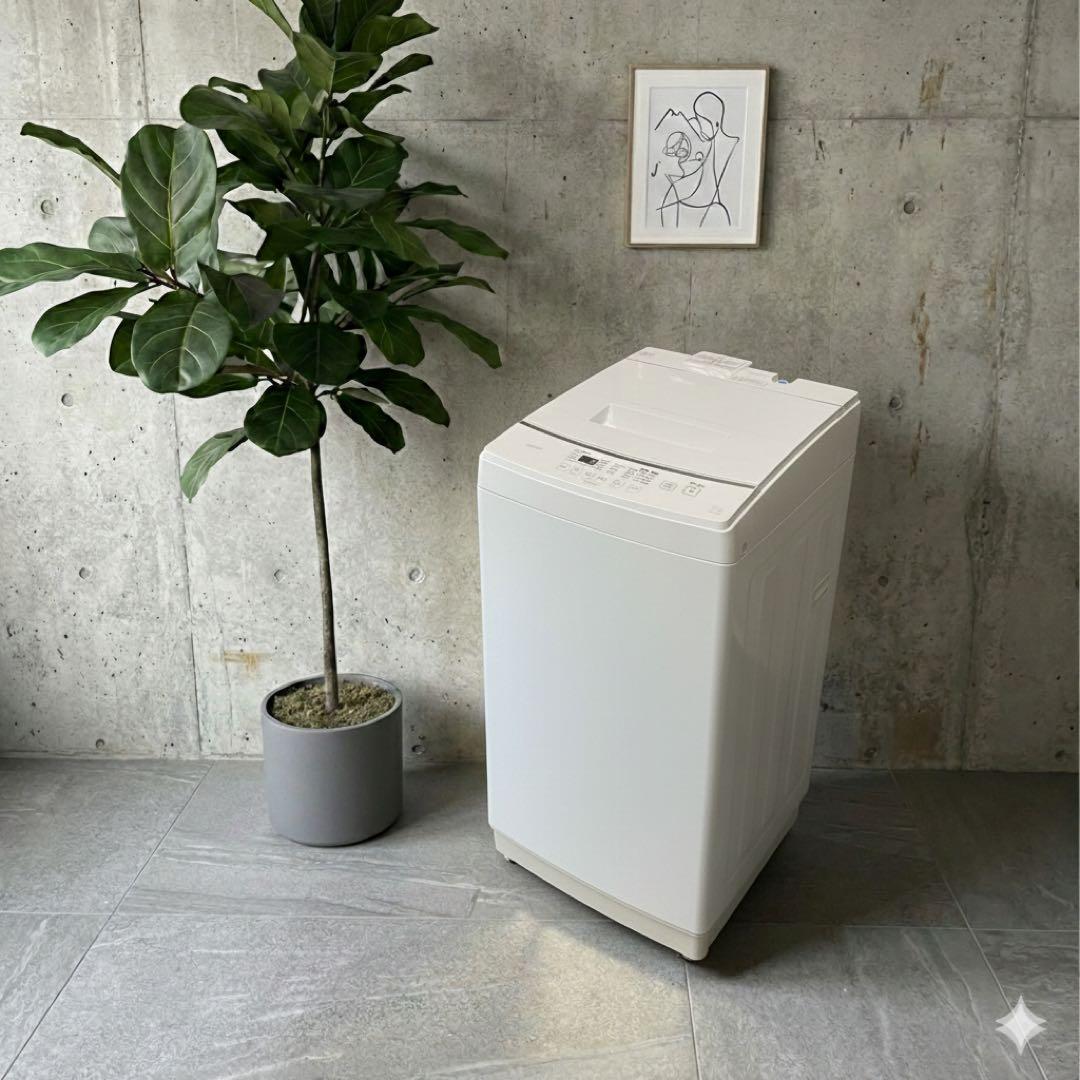 25497 大容量ガラストップ洗濯機 IRIS OHYAMA 2022年製