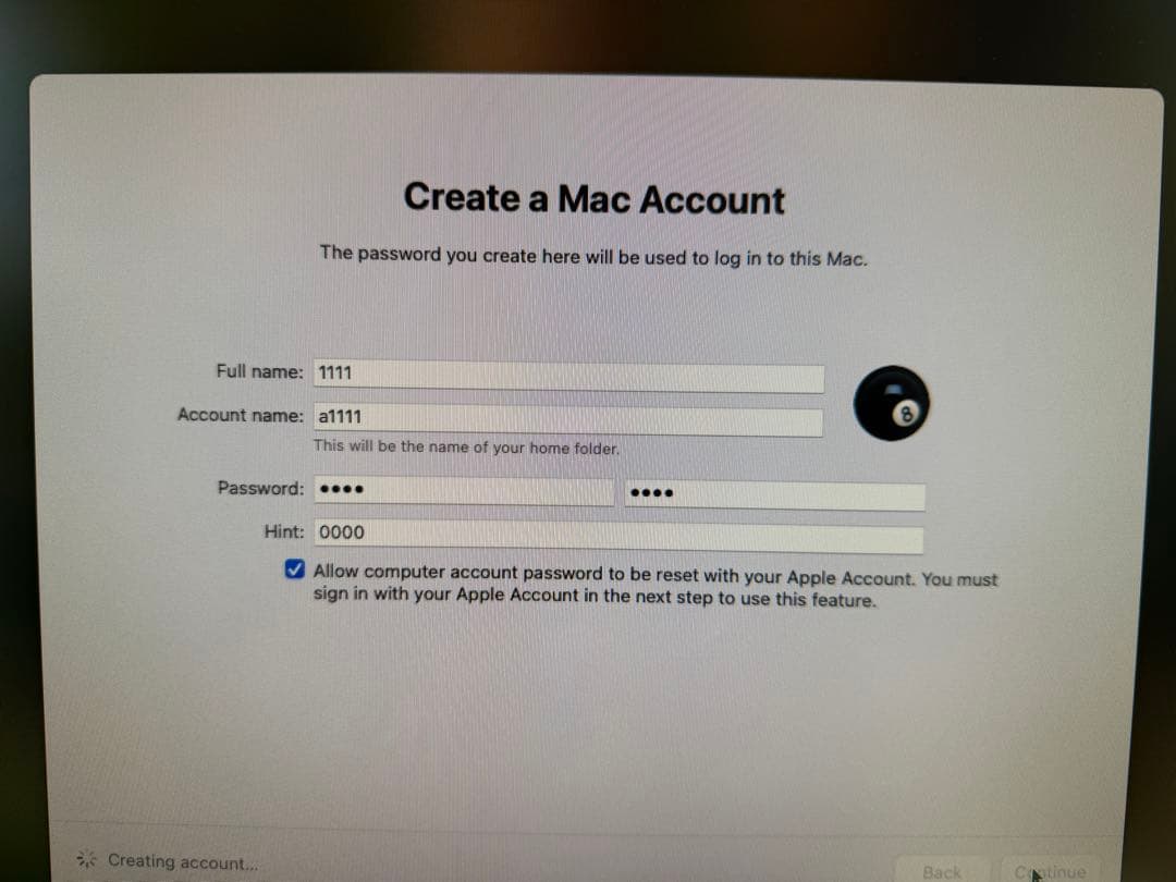 Apple Mac mini(2020)　M1 8GB シルバー