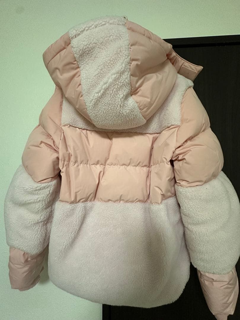 BURBERRY ピンク ダウンコート 155/80