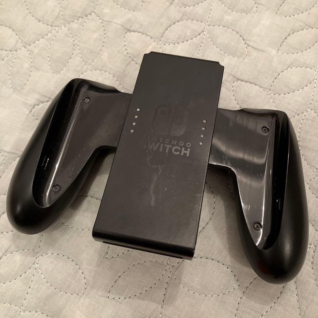 Nintendo Switch 本体 紫/黄色 Joy-Conストラップ付き