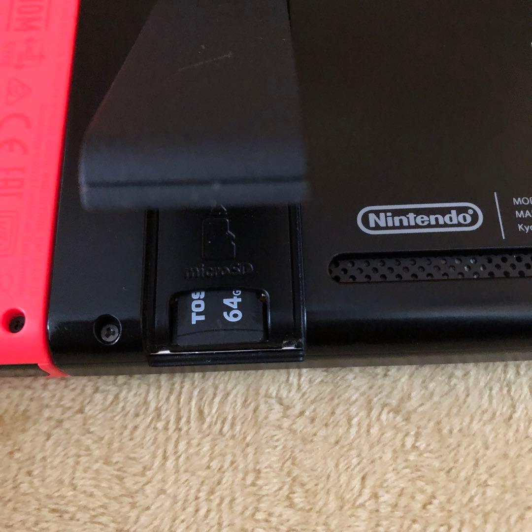 起動確認済Nintendo Switch本体2018年型 純正プロコントローラ付