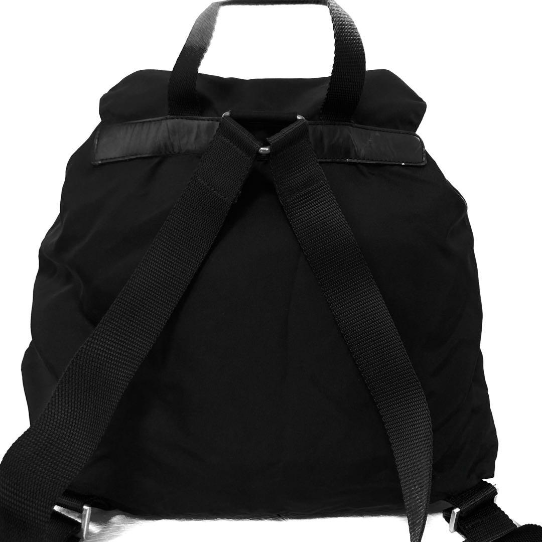 美品　プラダ　PRADA リュック　A4 ナイロン　バックパック　黒　ブラック