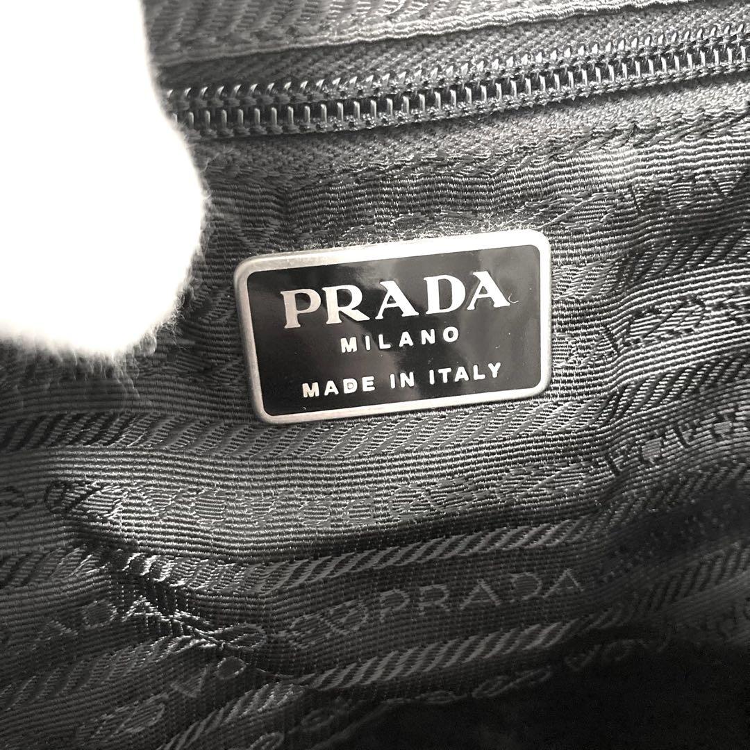 美品　プラダ　PRADA リュック　A4 ナイロン　バックパック　黒　ブラック