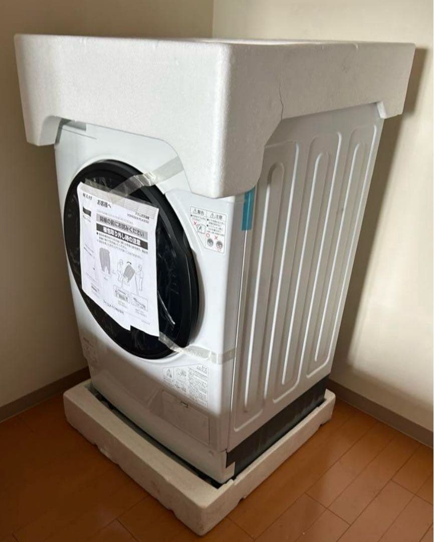 アイリスオーヤマ ドラム式洗濯機 FLK832-W 本体