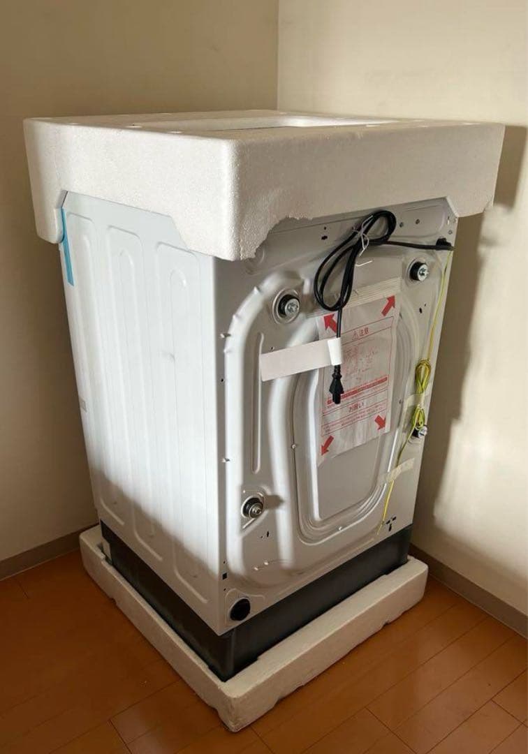 アイリスオーヤマ ドラム式洗濯機 FLK832-W 本体