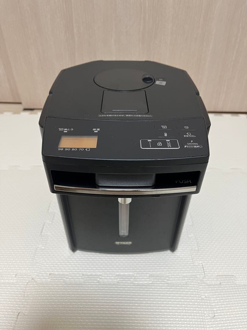 電気ポット タイガー 蒸気レスVE電気まほうびん とく子さん