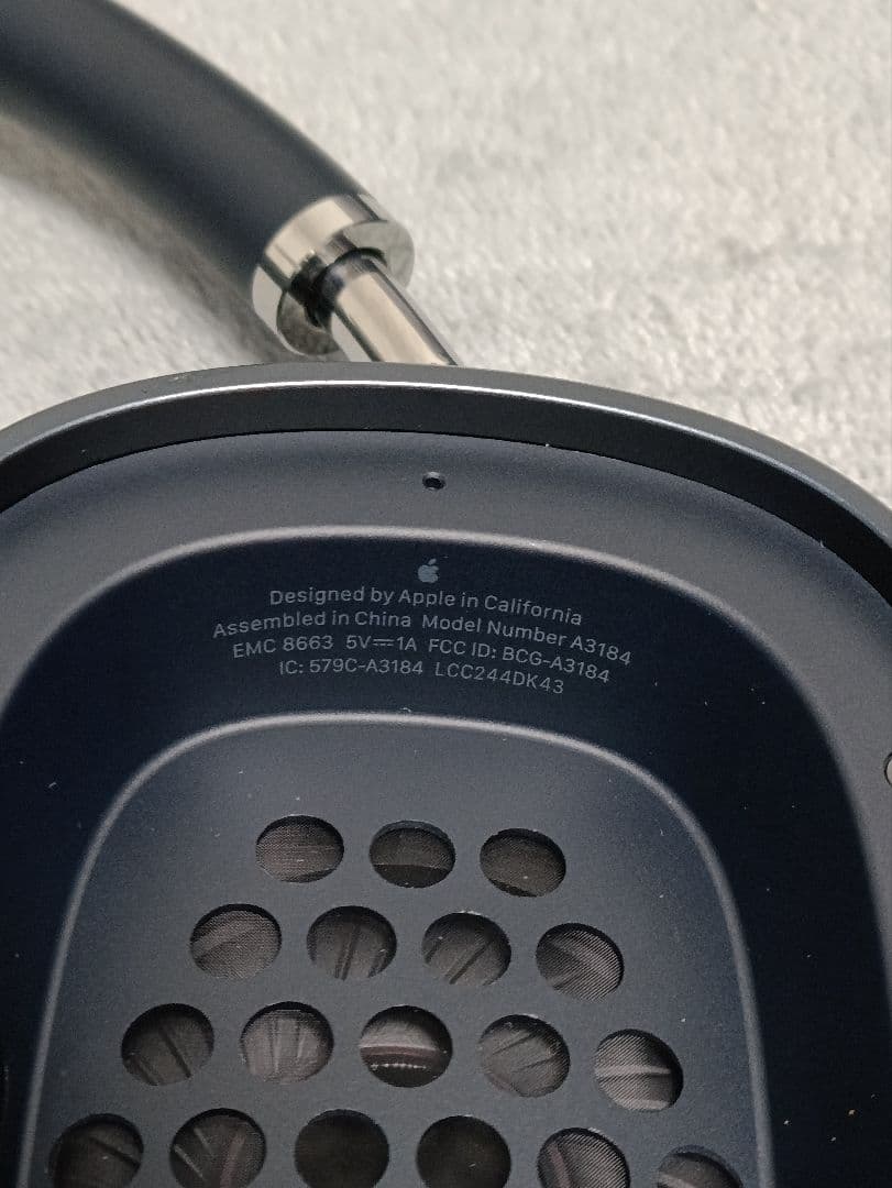 美品！Apple AirpodsMax 2024 USB-Cモデル ミッドナイト