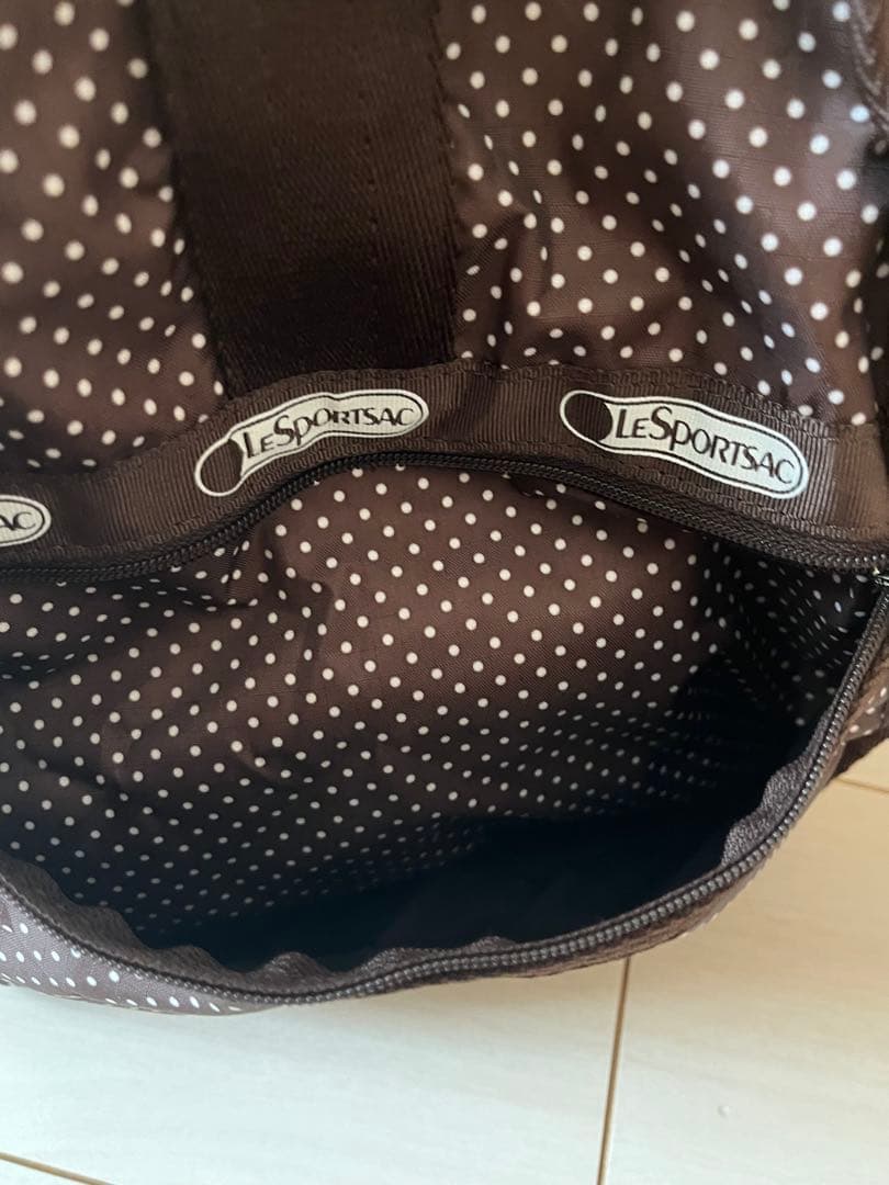 【美品】LESPORTSAC レスポートサック ボストンバッグ 大容量 鍵付き