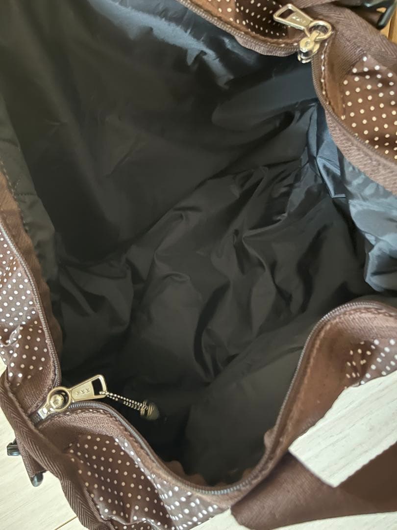 【美品】LESPORTSAC レスポートサック ボストンバッグ 大容量 鍵付き