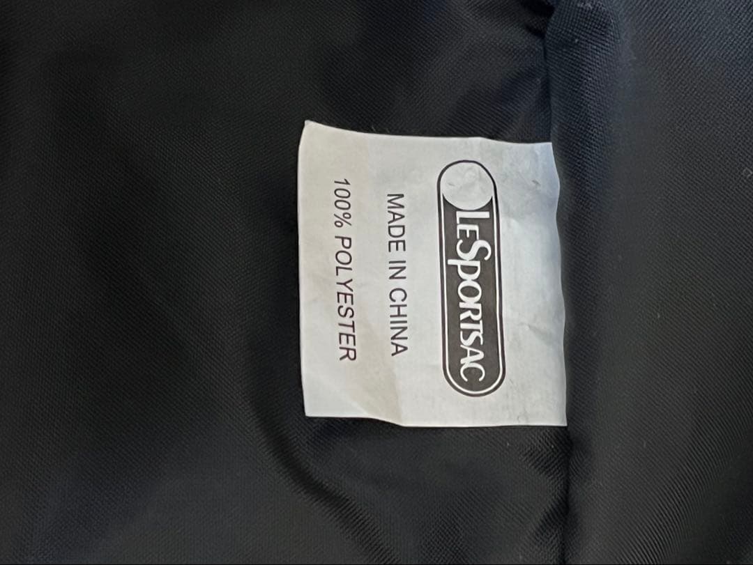 【美品】LESPORTSAC レスポートサック ボストンバッグ 大容量 鍵付き