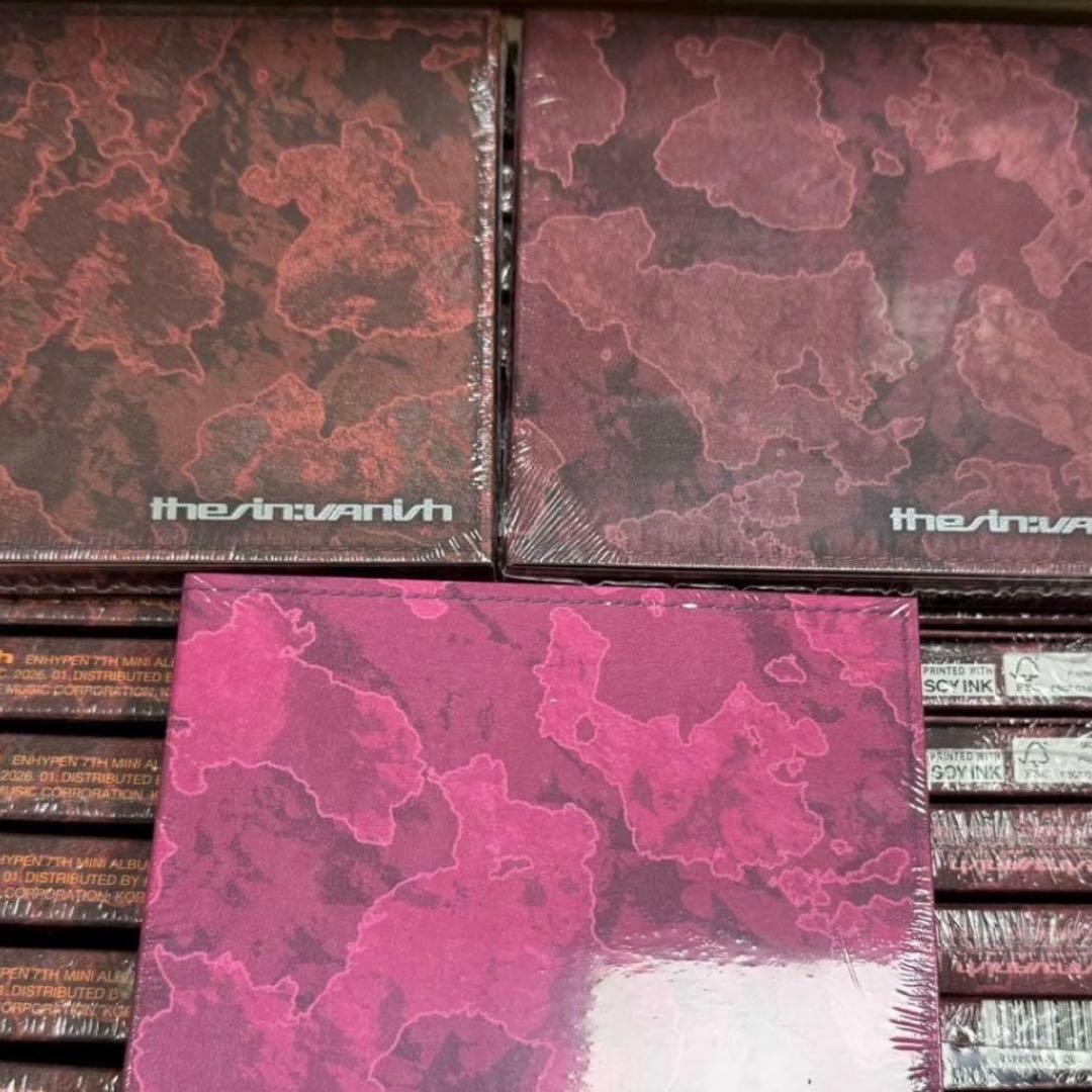 未開封enhypen VANISH FUGITIVES 7形態×10set70枚