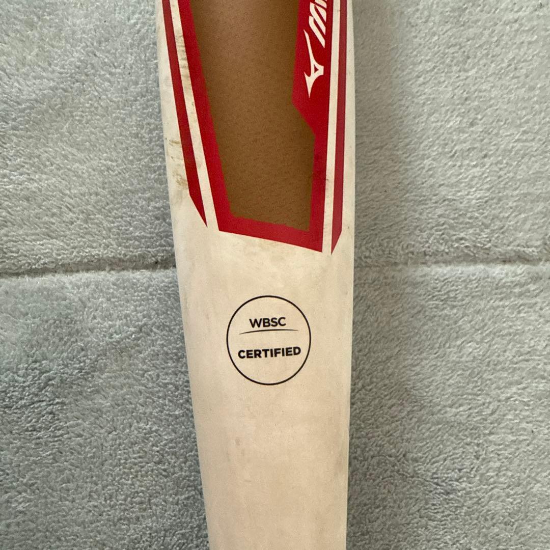 ソフトボール革用バット ミズノX02 76センチ　720g