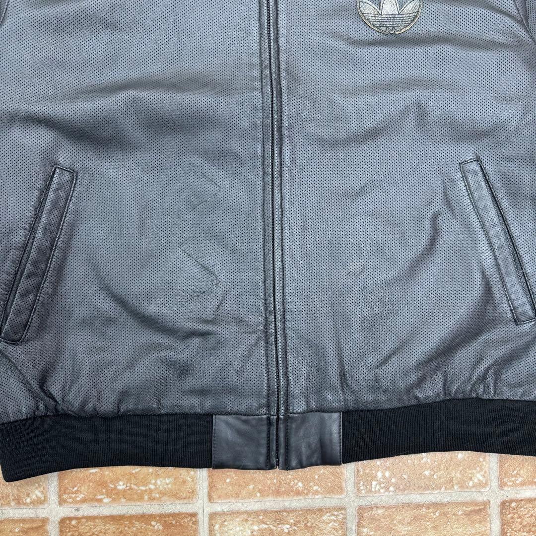 イ*エ様 80s 万国旗タグ adidas ATP レザージャケット XL パイ