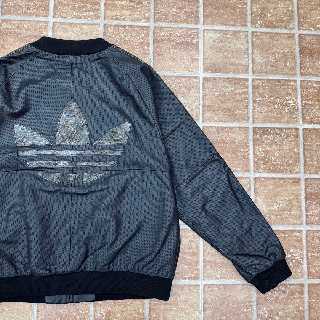 イ*エ様 80s 万国旗タグ adidas ATP レザージャケット XL パイ